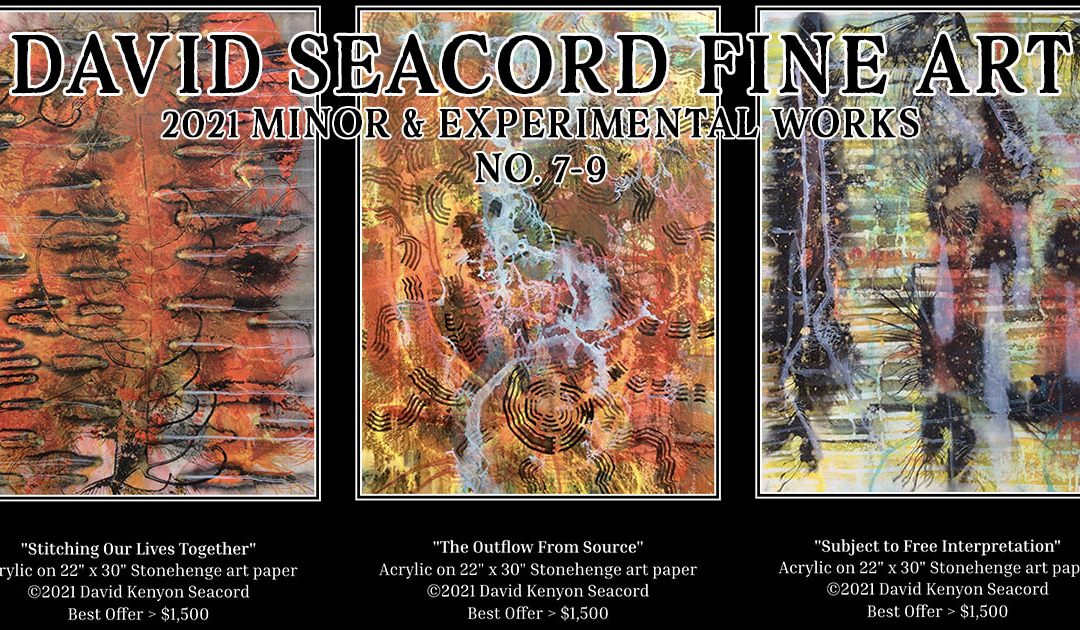 2021 Minor & Experimental Works | no. 7-9